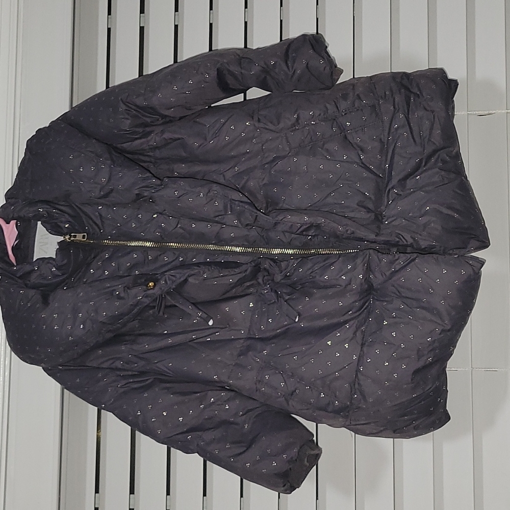 Zara Sparkly Down Puffer